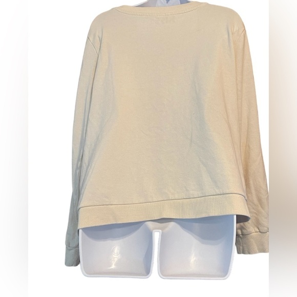 Kiss Band Distressed Letter Graphic Animal Print Sweatshirt - Picture 3 of 4